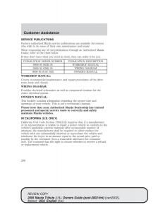 Mazda-Tribute-owners-manual page 208 min