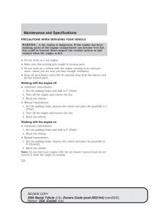 Mazda-Tribute-owners-manual page 222 min