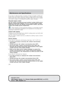 Mazda-Tribute-owners-manual page 236 min