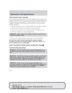 Mazda-Tribute-owners-manual page 238 min