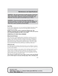 Mazda-Tribute-owners-manual page 243 min