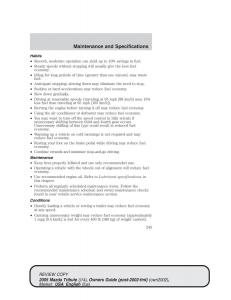 Mazda-Tribute-owners-manual page 245 min