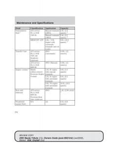 Mazda-Tribute-owners-manual page 254 min