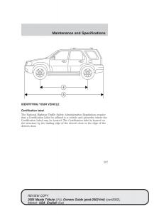 Mazda-Tribute-owners-manual page 257 min