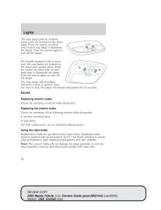 Mazda-Tribute-owners-manual page 38 min