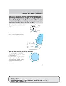 Mazda-Tribute-owners-manual page 71 min