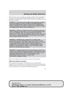 Mazda-Tribute-owners-manual page 87 min