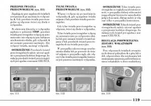 Lancia-Lybra-instrukcja-obslugi page 121 min