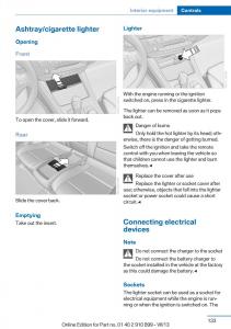 BMW-X6-M-Power-F16-owners-manual page 133 min