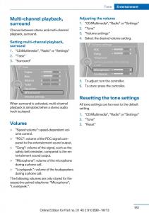 BMW-X6-M-Power-F16-owners-manual page 181 min