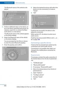 BMW-X6-M-Power-F16-owners-manual page 206 min