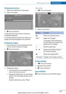 BMW-X6-M-Power-F16-owners-manual page 219 min