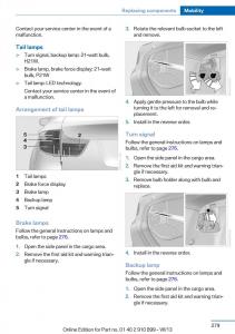 BMW-X6-M-Power-F16-owners-manual page 279 min