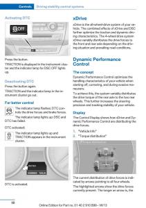 BMW-X6-M-Power-F16-owners-manual page 98 min