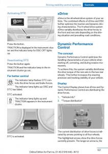 BMW-X5-X6-F15-F16-owners-manual page 107 min