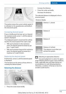 BMW-X5-X6-F15-F16-owners-manual page 113 min