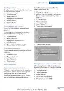 BMW-X5-X6-F15-F16-owners-manual page 211 min