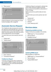 BMW-X5-X6-F15-F16-owners-manual page 264 min