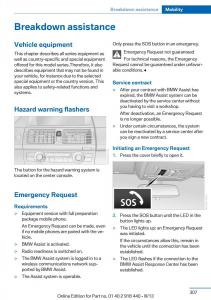 BMW-X5-X6-F15-F16-owners-manual page 307 min