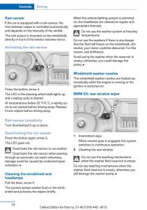 BMW-X5-X6-F15-F16-owners-manual page 74 min