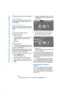 BMW-M5-E60-M-Power-owners-manual page 88 min