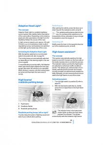 BMW-M5-E60-M-Power-owners-manual page 97 min