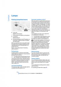 BMW-1-E87-coupe-owners-manual page 76 min