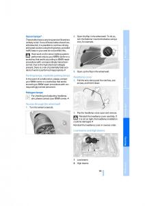 BMW-Z4-E89-owners-manual page 101 min