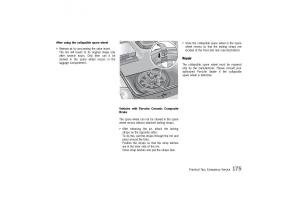 Porsche-911-996-owners-manual page 175 min