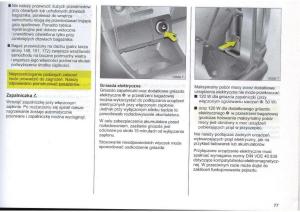 Opel-Zafira-A-Vauxhall-instrukcja-obslugi page 78 min