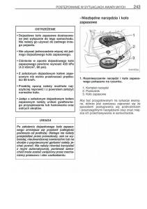 Toyota-Yaris-I-1-Vitz-Echo-instrukcja-obslugi page 250 min