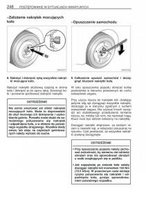 Toyota-Yaris-I-1-Vitz-Echo-instrukcja-obslugi page 255 min