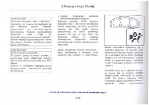 Mazda-626-V-instrukcja-obslugi page 108 min