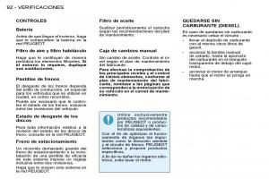 Peugeot-206-SW-manual-del-propietario page 98 min