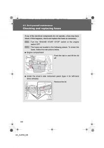 Toyota-Auris-I-1-owners-manual page 446 min