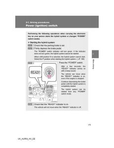 Toyota-Auris-Hybrid-I-1-owners-manual page 175 min