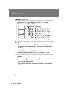 Toyota-Auris-Hybrid-I-1-owners-manual page 238 min