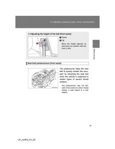 Toyota-Auris-Hybrid-I-1-owners-manual page 87 min