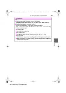 Toyota-Auris-Hybrid-II-2-owners-manual page 261 min