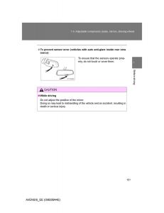 Toyota-Avensis-III-3-owners-manual page 121 min