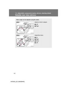 Toyota-Avensis-III-3-owners-manual page 122 min