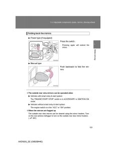 Toyota-Avensis-III-3-owners-manual page 123 min