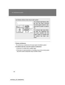 Toyota-Avensis-III-3-owners-manual page 136 min