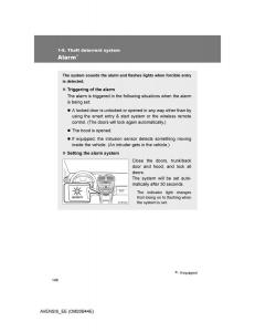 Toyota-Avensis-III-3-owners-manual page 146 min