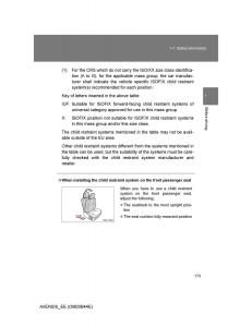 Toyota-Avensis-III-3-owners-manual page 173 min