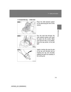 Toyota-Avensis-III-3-owners-manual page 179 min