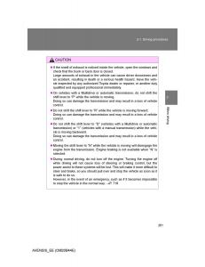 Toyota-Avensis-III-3-owners-manual page 201 min