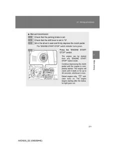 Toyota-Avensis-III-3-owners-manual page 211 min