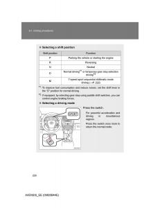 Toyota-Avensis-III-3-owners-manual page 220 min