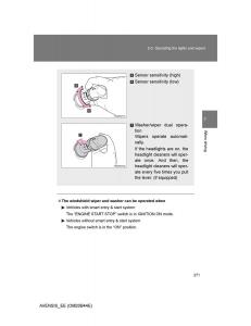 Toyota-Avensis-III-3-owners-manual page 271 min